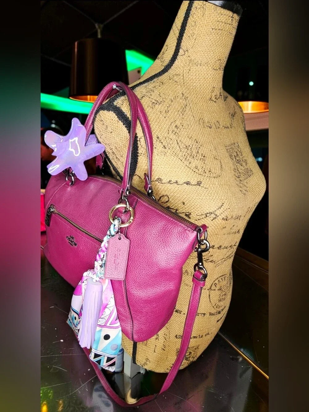 Authentic Coach Prairie Satchel Style No.58874